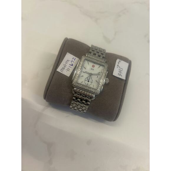 Michele Deco Stainless Steel Watch - Picture 1 of 3